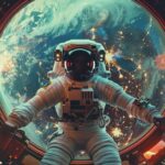 Astronaut floating in spacecraft with Earth in view, Project Hail Mary ending explained